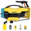 AGARO Supreme Plus Pressure Washer, Car Washer, 2200 Watts Motor, 8L/Min Flow Rate, 140 Bars, Adjustable Pressure Regulato, 8M Outlet Hose, 4M Power Cord, Car, Bike & Home Cleaning, Yellow