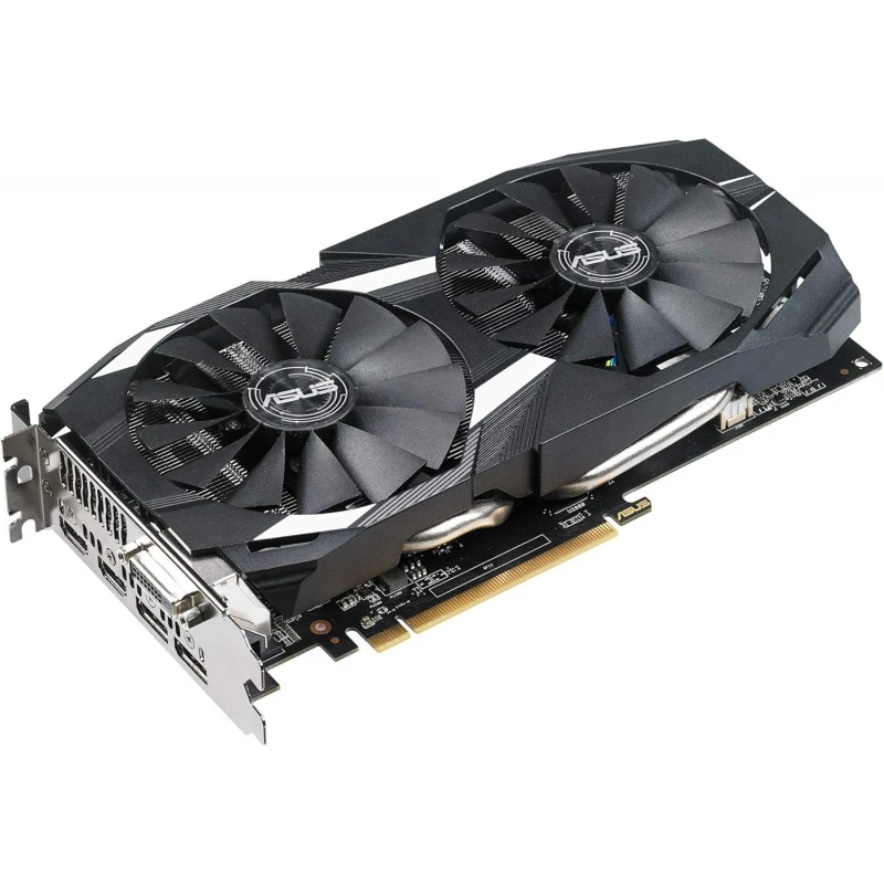 ASUS Radeon RX 580 O4G Dual-Fan OC Edition GDDR5 DP HDMI DVI VR Ready AMD Graphics Card (DUAL-RX580-O4G) (Renewed) ASUS Radeon RX 580 O4G Dual-Fan OC Edition GDDR5 DP HDMI DVI VR Ready AMD Graphics Card (DUAL-RX580-O4G) (Renewed)