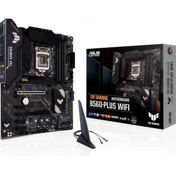 ASUS TUF Gaming B560-Plus WiFi(Intel Socket LGA1200 for 11th Gen Intel Core & 10th Gen Pentium Gold and Celeron) ATX Motherboard Support DDR4 5000 (OC) 2.5Gb USB Type-C