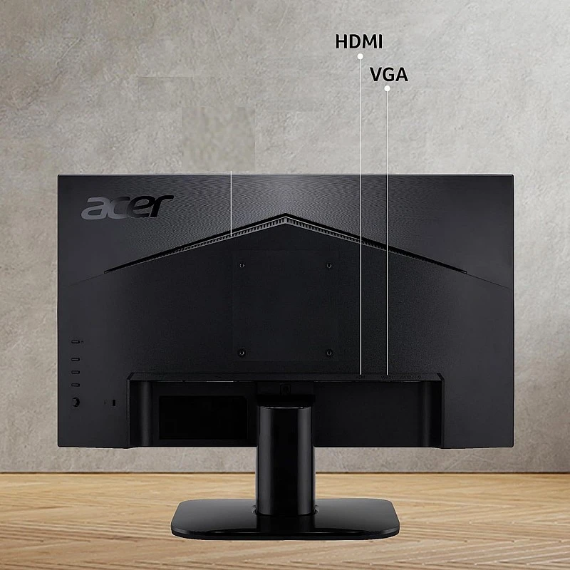 Acer 27-inch VA Panel Full HD 1920 x1080 Monitor - HDMI VGA Ports - 300 Nits - 4MS Response - 178/178 View Angle - KA270H (Black) Acer 27-inch VA Panel Full HD 1920 x1080 Monitor - HDMI VGA Ports - 300 Nits - 4MS Response - 178/178 View Angle - KA270H (Black)