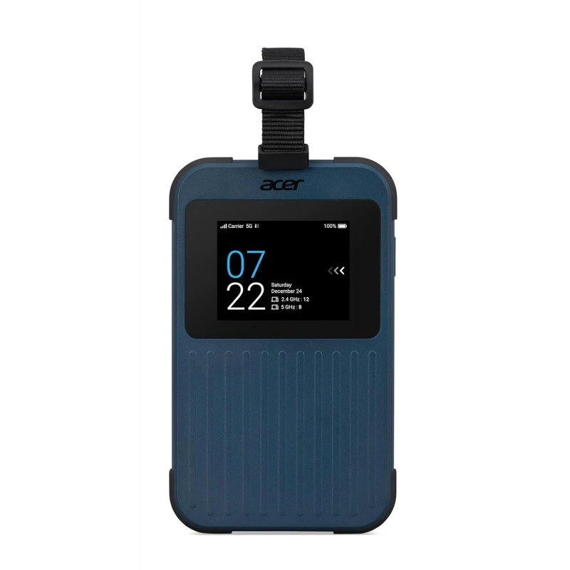 Acer Connect Enduro M3 Wifi 5G Router I 2.4-inch Touchscreen I Ruggedized Design MIL-STD-810H I 2 x 2 MIMO Connectivity I 6500mAh Battery I IP54 Certified, vSIM & Physical SIM support I USB 3.0 Type C Acer Connect Enduro M3 Wifi 5G Router I 2.4-inch Touchscreen I Ruggedized Design MIL-STD-810H I 2 x 2 MIMO Connectivity I 6500mAh Battery I IP54 Certified, vSIM & Physical SIM support I USB 3.0 Type C