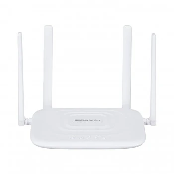 AmazonBasics AC1200 Dual-Band Wireless SOHO Router, Wi-Fi Speed Up to 867 Mbps/5 GHz and 300 Mbps/2.4 GHz, MediaTek Chipset, Guest Network Function, with 0.75M Ethernet Cable (White)