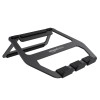 AmazonBasics Aluminum Foldable Tabletop Laptop Stand for Laptops up to 15 inches (Black)