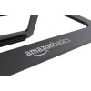 AmazonBasics Aluminum Foldable Tabletop Laptop Stand for Laptops up to 15 inches (Black)