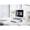 AmazonBasics Aluminum Foldable Tabletop Laptop Stand for Laptops up to 15 inches (Black)
