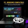 Ant Esports GP320 Wireless Gamepad/Android/Windows PC/IOS/Switch / PS4 / PS3, Bluetooth Game Pad/Vibration Motors/Turbo Function – Black White