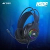 Ant Esports H580 Gaming Headset with Microphone for PS4 PC Xbox one PS5 Switch Laptop, Over Ear Headphones Wired with Noise Cancelling Mic, 3.5m Audio Jack, 50mm Stereo Drivers, Led Light – Black Ant Esports H580 Gaming Headset with Microphone for PS4 PC Xbox one PS5 Switch Laptop, Over Ear Headphones Wired with Noise Cancelling Mic, 3.5m Audio Jack, 50mm Stereo Drivers, Led Light – Black