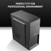 Ant Esports Si25 Value Series Mid-Tower Computer Case/Gaming Cabinet - Black | Support ATX, Micro- ATX, Mini-ITX | Pre-Installed 1 Rear Fan Ant Esports Si25 Value Series Mid-Tower Computer Case/Gaming Cabinet - Black | Support ATX, Micro- ATX, Mini-ITX | Pre-Installed 1 Rear Fan