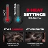 Beardo Style Cannon Hair Dryer | Powerful 1000W airflow | Thermo Protect Technology with 2 Tempreature Settings | Precise styling with special concentrator nozzle | Hair Dryer for men