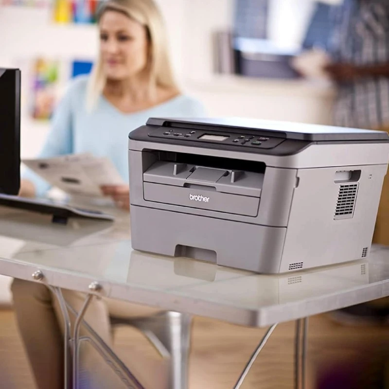 Brother DCP-L2520D Automatic Duplex Laser Printer with 30 Pages Per Minute Print Speed, Multifunction (Print Scan Copy), 2 in 1 (ID) Copy Button, LCD Display, 32 MB Memory, 250 Sheet Paper Tray, USB Brother DCP-L2520D Automatic Duplex Laser Printer with 30 Pages Per Minute Print Speed, Multifunction (Print Scan Copy), 2 in 1 (ID) Copy Button, LCD Display, 32 MB Memory, 250 Sheet Paper Tray, USB