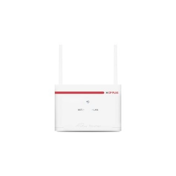 CP Plus 4G SIM Card Wi-Fi Router with High Speed 4G Internet & Wider Wi-Fi Coverage |Support External Antenna | Support Reset, WPS Button - CP-XR-DE21-S