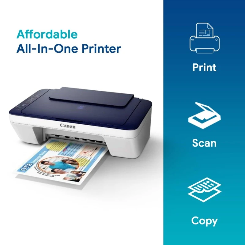 Canon PIXMA E477 Wireless Ink Efficient All-in-One Color Printer Canon PIXMA E477 Wireless Ink Efficient All-in-One Color Printer