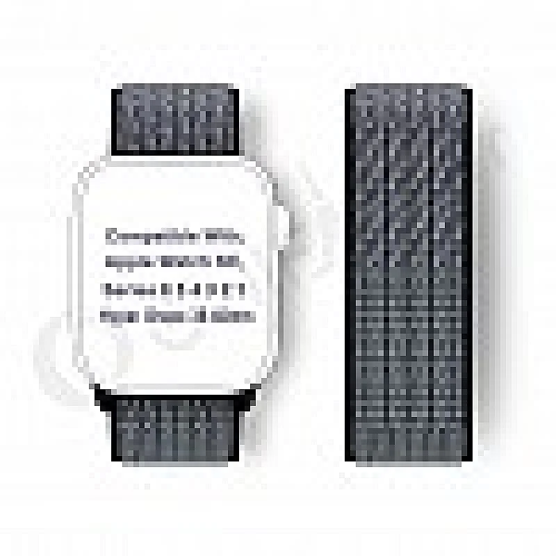 CellFAther Soft Lightweight Breathable Sport Loop Nylon Straps, Compatible with iWatch 38mm/40mm CellFAther Soft Lightweight Breathable Sport Loop Nylon Straps, Compatible with iWatch 38mm/40mm