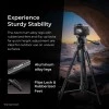 DIGITEK® (DTR 550 LW) 67 Inch Foldable Tripod Stand with Phone Holder & 360° Ball Head, 5kg Load Capacity, Aluminum Alloy Legs with Rubberized Feet & Flip Locks, Carry Bag, for Photo & Video Shoots DIGITEK® (DTR 550 LW) 67 Inch Foldable Tripod Stand with Phone Holder & 360° Ball Head, 5kg Load Capacity, Aluminum Alloy Legs with Rubberized Feet & Flip Locks, Carry Bag, for Photo & Video Shoots