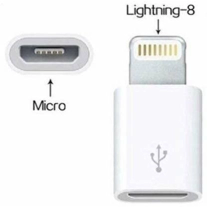 Apple Lightning to Micro USB Adapter Apple Lightning to Micro USB Adapter