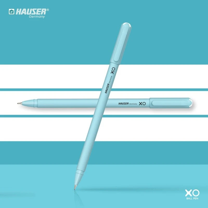 Hauser XO 0.7mm Ball Pen Tumbler | Sleek Body & Minimalistic Design | Matt Finish & Solid Body Type | Low Viscosity Ink with Ultra Durable Tip | Blue, Black & Red Ink, Pack of 50 Pens Hauser XO 0.7mm Ball Pen Tumbler | Sleek Body & Minimalistic Design | Matt Finish & Solid Body Type | Low Viscosity Ink with Ultra Durable Tip | Blue, Black & Red Ink, Pack of 50 Pens