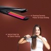 Ikonic Go Straight Hair Straightener, Black & Pink | Floating & Ceramic Plates| Lock Function| Quick & Easy to Use Ikonic Go Straight Hair Straightener, Black & Pink | Floating & Ceramic Plates| Lock Function| Quick & Easy to Use