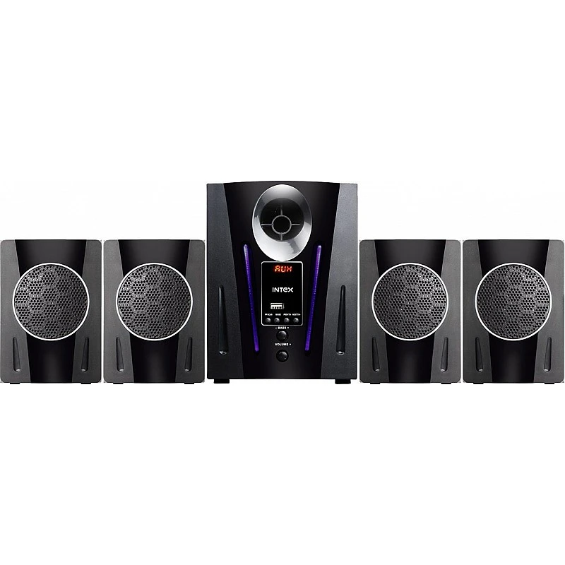 Intex IT-2650 Digi Plus FMUB 4.1 Multimedia Speaker with Bluetooth/USB/FM/AUX- Intex IT-2650 Digi Plus FMUB 4.1 Multimedia Speaker with Bluetooth/USB/FM/AUX-