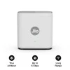 Jio AX6000 Mesh WiFi 6 Device, Works with JioAirFiber Only, Jio True AI Mesh, Dual Band, Up to 6 Gbps Speed, WPA3 Security, Mu-MIMO, OFDMA, Easy Setup with JioHome App, Wireless Range Extender(JE6801) Jio AX6000 Mesh WiFi 6 Device, Works with JioAirFiber Only, Jio True AI Mesh, Dual Band, Up to 6 Gbps Speed, WPA3 Security, Mu-MIMO, OFDMA, Easy Setup with JioHome App, Wireless Range Extender(JE6801)