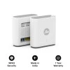 Jio AX6000 Mesh WiFi 6 Device, Works with JioAirFiber Only, Jio True AI Mesh, Dual Band, Up to 6 Gbps Speed, WPA3 Security, Mu-MIMO, OFDMA, Easy Setup with JioHome App, Wireless Range Extender(JE6801) Jio AX6000 Mesh WiFi 6 Device, Works with JioAirFiber Only, Jio True AI Mesh, Dual Band, Up to 6 Gbps Speed, WPA3 Security, Mu-MIMO, OFDMA, Easy Setup with JioHome App, Wireless Range Extender(JE6801)