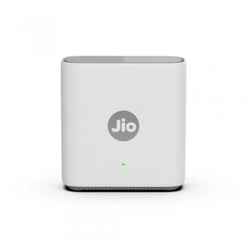 Jio AX6000 Mesh WiFi 6 Device, Works with JioAirFiber Only, Jio True AI Mesh, Dual Band, Up to 6 Gbps Speed, WPA3 Security, Mu-MIMO, OFDMA, Easy Setup with JioHome App, Wireless Range Extender(JE6801)