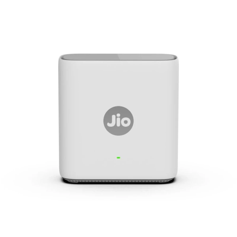 Jio AX6000 Mesh WiFi 6 Device, Works with JioAirFiber Only, Jio True AI Mesh, Dual Band, Up to 6 Gbps Speed, WPA3 Security, Mu-MIMO, OFDMA, Easy Setup with JioHome App, Wireless Range Extender(JE6801) Jio AX6000 Mesh WiFi 6 Device, Works with JioAirFiber Only, Jio True AI Mesh, Dual Band, Up to 6 Gbps Speed, WPA3 Security, Mu-MIMO, OFDMA, Easy Setup with JioHome App, Wireless Range Extender(JE6801)