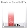 MERCUSYS AC1200 Wireless Dual_Band WiFi Router Mercusys AC10 | 1200 Mbps Wi-Fi Speed | 4 High Gain Antennas | Parental Control | IPTV and IPv6 Supported, White