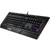 MSI Vigor GK20 US Backlit RGB Wired Dedicated Hotkeys Anti-Ghosting Water Resistant Gaming Keyboard Black