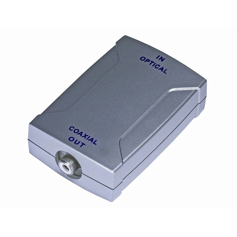 Monoprice Digital Coaxial (RCA) to S/PDIF (Toslink) Digital Optical Audio Converter Monoprice Digital Coaxial (RCA) to S/PDIF (Toslink) Digital Optical Audio Converter
