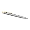Parker Classic Stainless Steel Gold Trim Ball Pen| Ink Color - Blue | Corporate Gift | Ideal For Professional Use Parker Classic Stainless Steel Gold Trim Ball Pen| Ink Color - Blue | Corporate Gift | Ideal For Professional Use