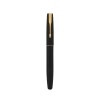 Parker Frontier Matte Black Gold Trim Roller Ball Pen| Ink Color - Blue | Perfect For Employees | Unique Gifts For Entrepreneurs