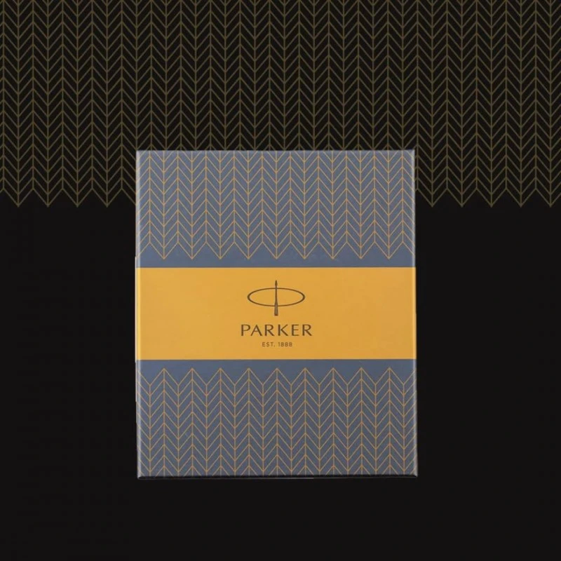 Parker Gift Set Frontier Matte Black Gold Trim Roller Ball Pen With Card Holder | 1 Pen + 1 Card Holder| Ink Color - Blue | Perfect For Employees | Unique Gifts For Entrepreneurs Parker Gift Set Frontier Matte Black Gold Trim Roller Ball Pen With Card Holder | 1 Pen + 1 Card Holder| Ink Color - Blue | Perfect For Employees | Unique Gifts For Entrepreneurs