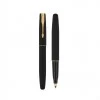 Parker Gift Set Frontier Matte Black Gold Trim Roller Ball Pen With Card Holder | 1 Pen + 1 Card Holder| Ink Color - Blue | Perfect For Employees | Unique Gifts For Entrepreneurs Parker Gift Set Frontier Matte Black Gold Trim Roller Ball Pen With Card Holder | 1 Pen + 1 Card Holder| Ink Color - Blue | Perfect For Employees | Unique Gifts For Entrepreneurs