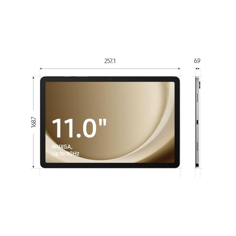 Samsung Galaxy Tab A9+ 27.94 cm(11.0 inch) Display, RAM 4 GB, ROM 64 GB Expandable, Wi-Fi+5G, Tablet, Gray Samsung Galaxy Tab A9+ 27.94 cm(11.0 inch) Display, RAM 4 GB, ROM 64 GB Expandable, Wi-Fi+5G, Tablet, Gray
