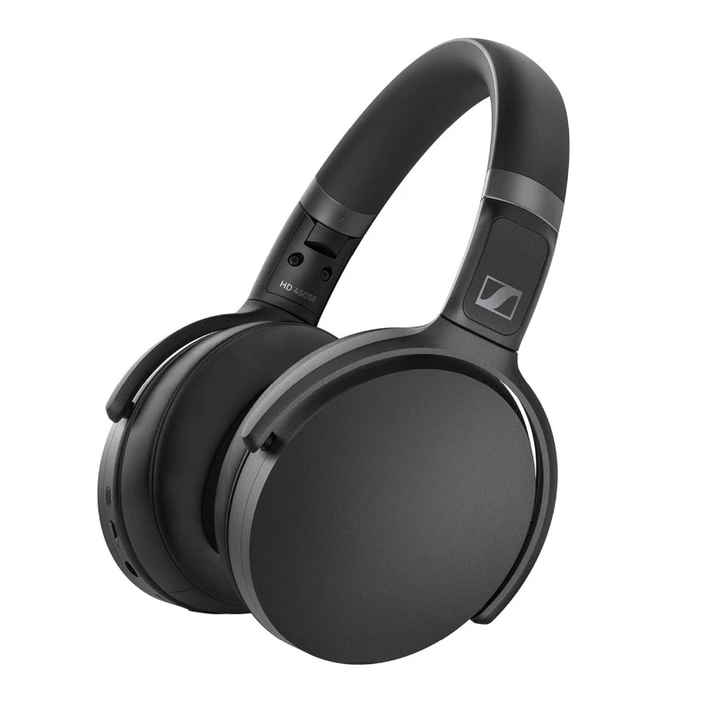Sennheiser HD 450BT (ANC) Bluetooth 5.0 Wireless Over Ear Headphone with Mic, Designed in Germany, Alexa Built-in - Active Noise Cancellation, 30h Battery,Fast Charging, Foldable, 2Yr WARRANTY - Black Sennheiser HD 450BT (ANC) Bluetooth 5.0 Wireless Over Ear Headphone with Mic, Designed in Germany, Alexa Built-in - Active Noise Cancellation, 30h Battery,Fast Charging, Foldable, 2Yr WARRANTY - Black