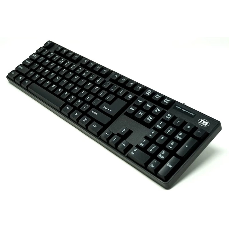 TVS ELECTRONICS Champ Wired Keyboard (Black)