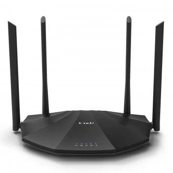 Tenda AC19 AC2100 Wi-Fi Router - Dual Band Gigabit Speed Up to 2100 Mbps,a USB 2.0 Port, MU-MIMO,5 Gigabit LAN Ports, Easy Setup, Supports Guest Network, Parental Control, Client Filter, IPv6