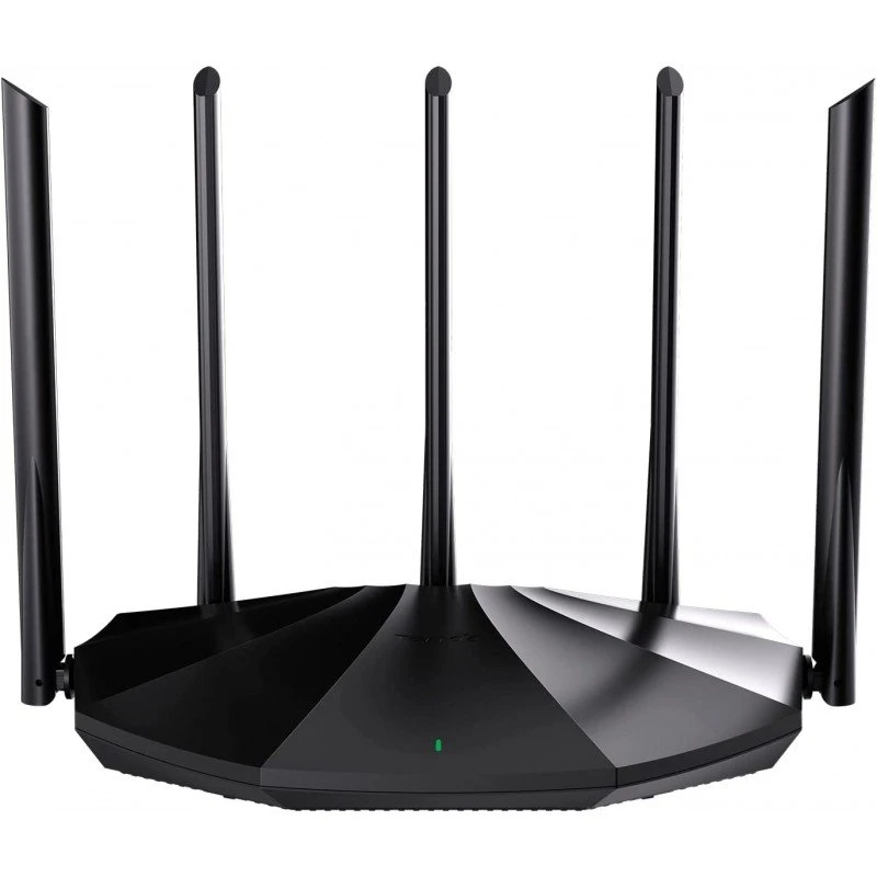 Tenda RX2 Pro WiFi 6 AX1500 Smart WiFi Router, Dual Band Gigabit Wireless Internet WiFi 6 Router, 5 * 6dBi High-Gain Antennas, 3 Gigabit LAN Ports, WPA3+OFDMA+MU-MIMO (Black) Tenda RX2 Pro WiFi 6 AX1500 Smart WiFi Router, Dual Band Gigabit Wireless Internet WiFi 6 Router, 5 * 6dBi High-Gain Antennas, 3 Gigabit LAN Ports, WPA3+OFDMA+MU-MIMO (Black)