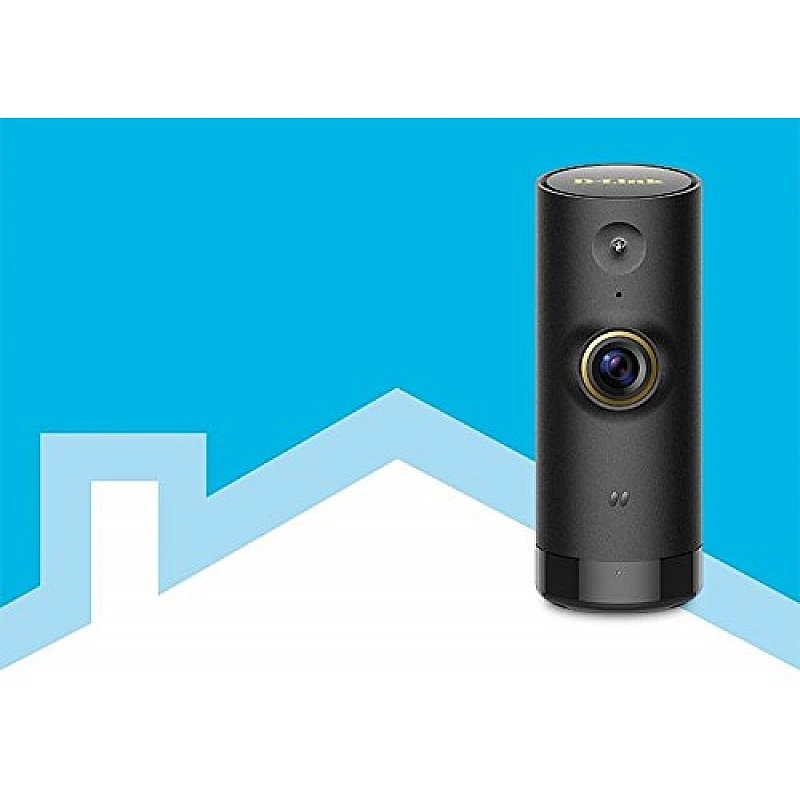 D-Link DCS-P6000LH Mini HD Wi-Fi Camera Compatible with Alexa (Black)- D-Link DCS-P6000LH Mini HD Wi-Fi Camera Compatible with Alexa (Black)-