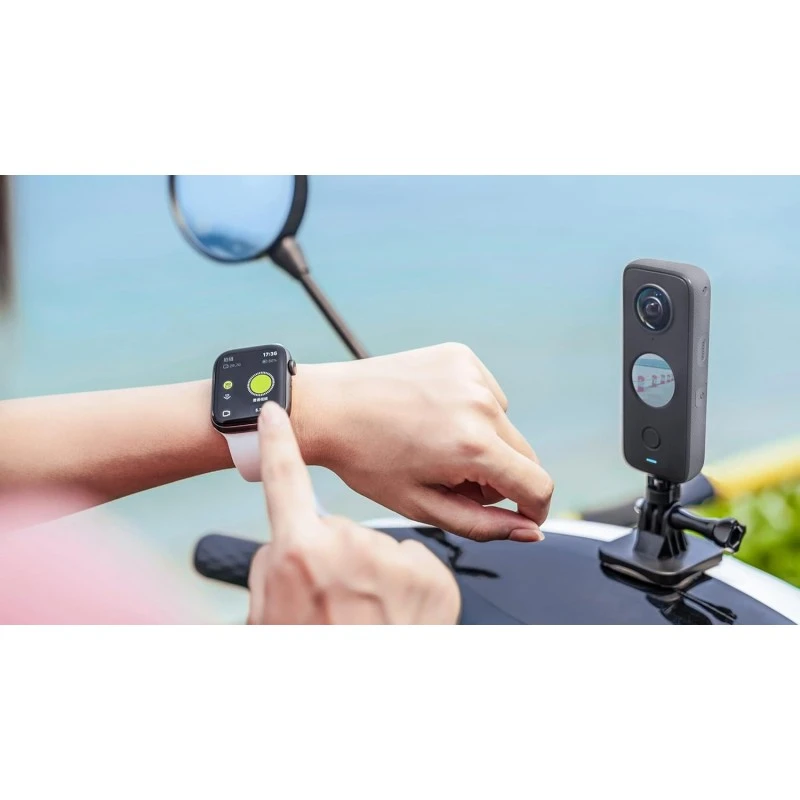 insta360 ONE X2 360 Degree Waterproof Action Camera,5.7k 360 Capture| FlowState Stabilization| Ultra Bright Screen |Touch Screen |AI Editing|Live Streaming, Webcam|Voice Control | Optical Zoom, Black insta360 ONE X2 360 Degree Waterproof Action Camera,5.7k 360 Capture| FlowState Stabilization| Ultra Bright Screen |Touch Screen |AI Editing|Live Streaming, Webcam|Voice Control | Optical Zoom, Black