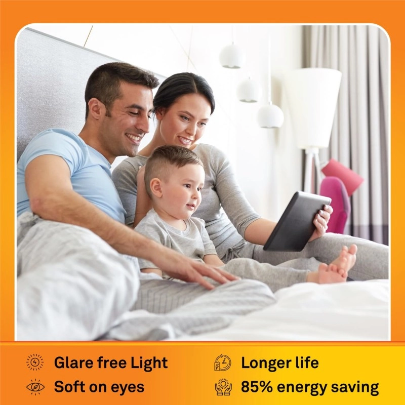wipro 10W B22 LED White Bulb, Pack of 4 (Garnet)