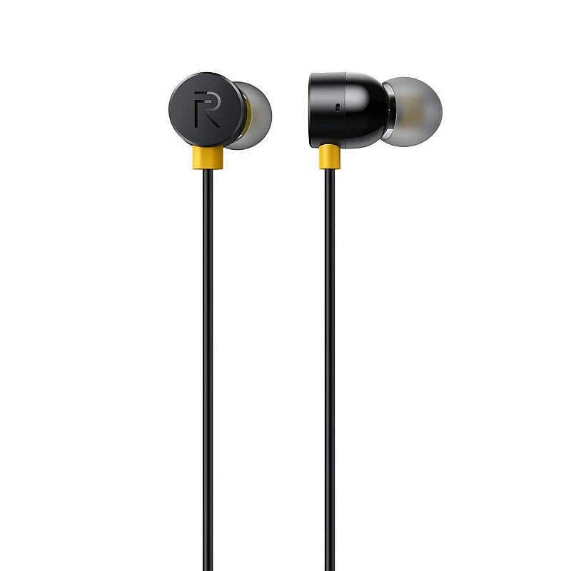 Realme Earbuds with Mic for Android Smartphones (Black) Realme Earbuds with Mic for Android Smartphones (Black)