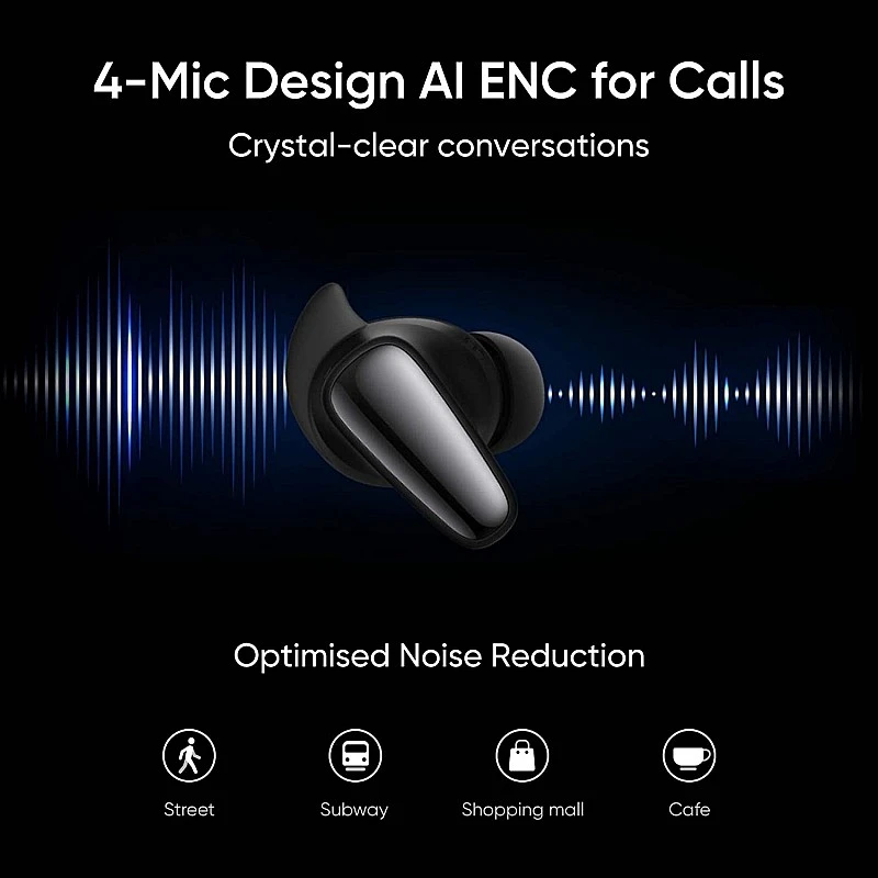 realme Buds Air 3S Bluetooth Truly Wireless in Ear Earbuds 11mm Triple Titanium Driver with Mic AI ENC for Calls Dual Device Pairing (Bass Black) realme Buds Air 3S Bluetooth Truly Wireless in Ear Earbuds 11mm Triple Titanium Driver with Mic AI ENC for Calls Dual Device Pairing (Bass Black)
