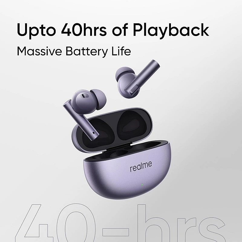 realme Buds Air 6 TWS in Ear Earbuds with 12.4 Mm Deep Bass Driver, 40 Hours Play Time, Fast Charge,50 Db ANC,Lhdc 5.0, 55 Ms Low Latency, Ip55 Dust & Water Resistant, Bluetooth V5.3 (Forrest Green) realme Buds Air 6 TWS in Ear Earbuds with 12.4 Mm Deep Bass Driver, 40 Hours Play Time, Fast Charge,50 Db ANC,Lhdc 5.0, 55 Ms Low Latency, Ip55 Dust & Water Resistant, Bluetooth V5.3 (Forrest Green)