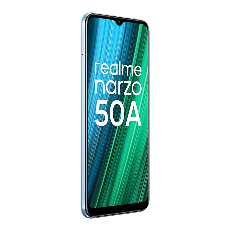 realme narzo 50A (Oxygen Blue , 4GB RAM + 128 GB Storage) Helio G85 Processor realme narzo 50A (Oxygen Blue , 4GB RAM + 128 GB Storage) Helio G85 Processor