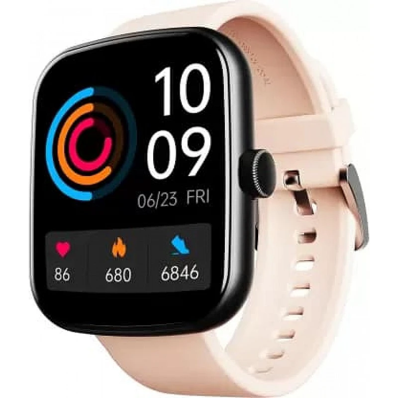 boAt Wave Beat with 600 Watch Faces, 1.69 HD Pink Strap Free Size boAt Wave Beat with 600 Watch Faces, 1.69 HD Pink Strap Free Size