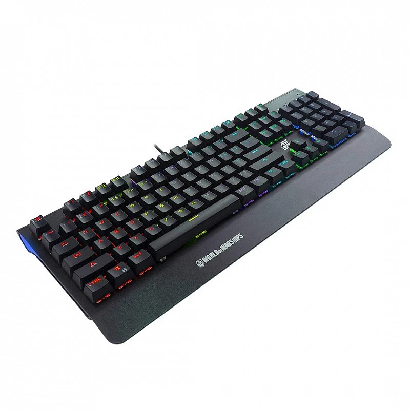Ant Esports MK3400W V2 Mechanical Pro World of Warship Edition Wired RGB Gaming Keyboard with Blue Switches Ant Esports MK3400W V2 Mechanical Pro World of Warship Edition Wired RGB Gaming Keyboard with Blue Switches