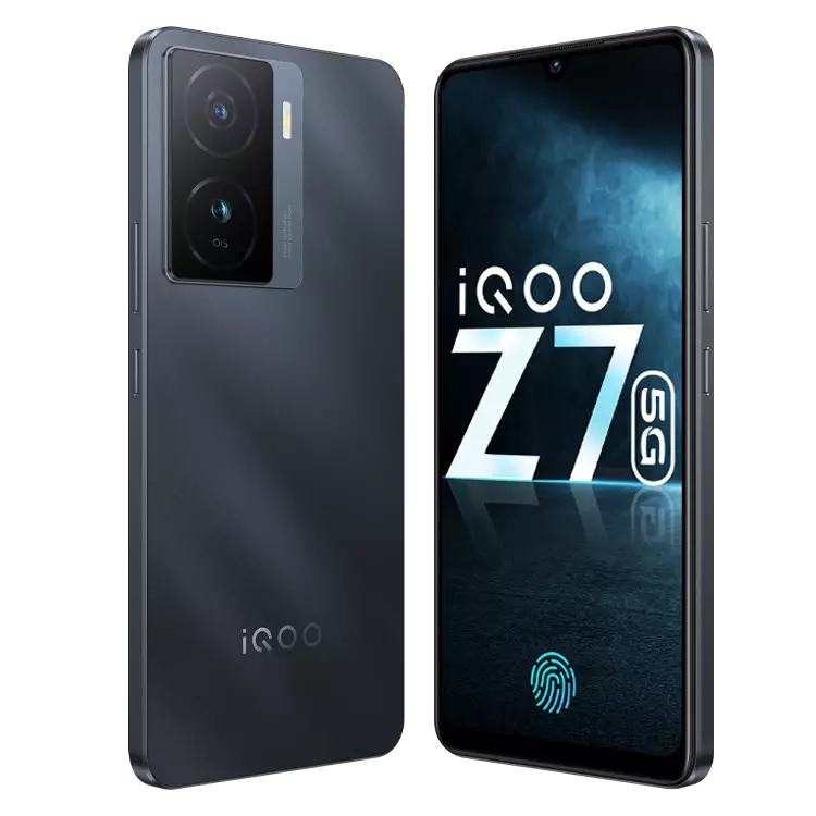 IQOO Z7 5G (Pacific Night 6 GB RAM 128 GB Storage Refurbished