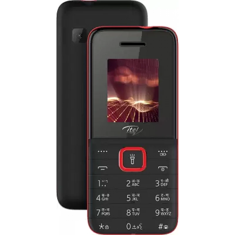 Itel Power 110 Keypad Mobile Black 