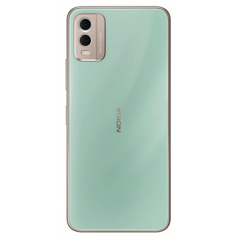 Nokia C32 with 50MP Dual Rear AI Camera 4GB RAM, 64GB Storage Breezy Mint Refurbished
